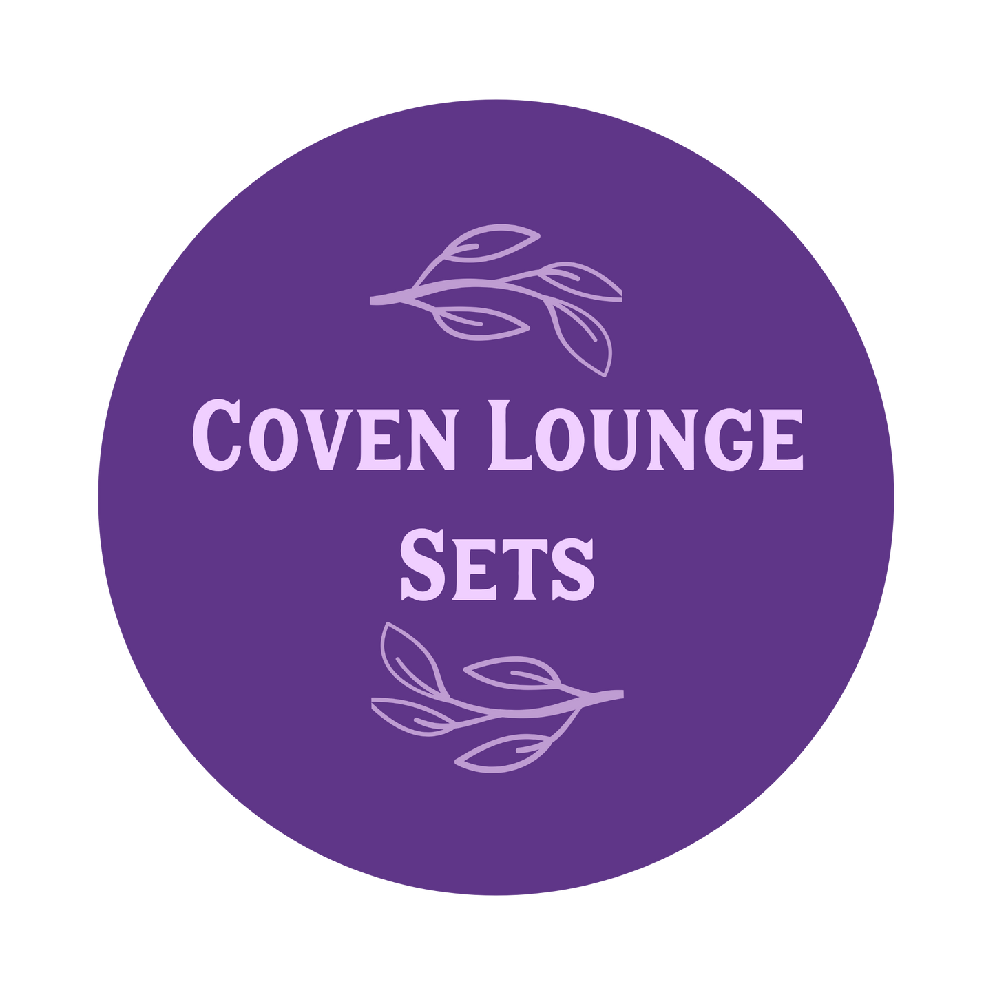 Custom Coven Lounge Set| Handmade Set | Women's Lounge Set| Alternative / Witchy / Character Inspired | Color Block