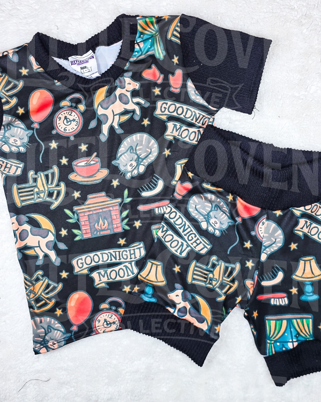 Goodnight Shorty PJ's | Handmade Pajamas | Short Pajamas | Character Inspired | Kids Clothing