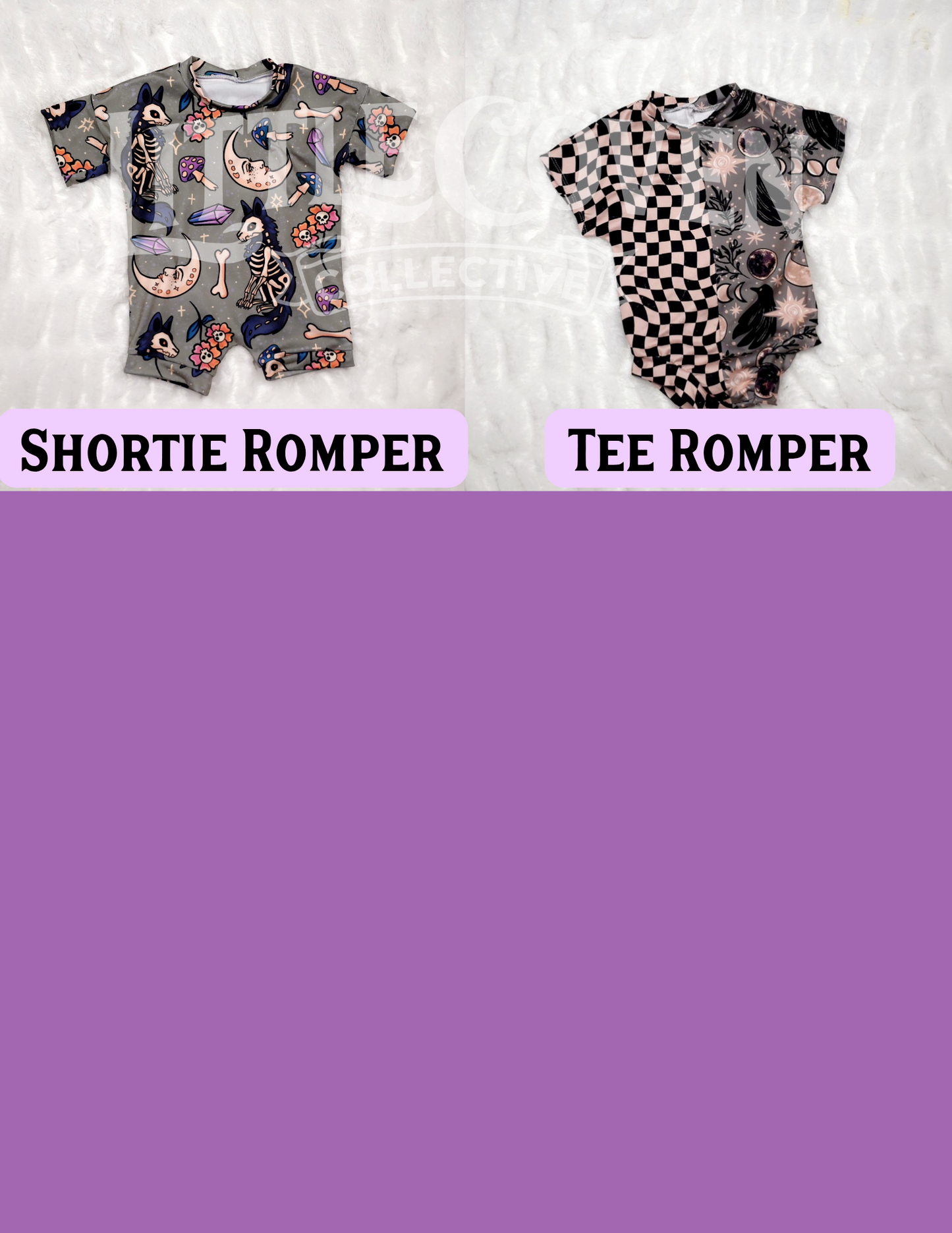 Custom Kids Clothing NB-4t/5t | Handmade Outfit | Custom Sets & One Pieces | Alternative Kids Wear | Witchy Whimsical Clothing