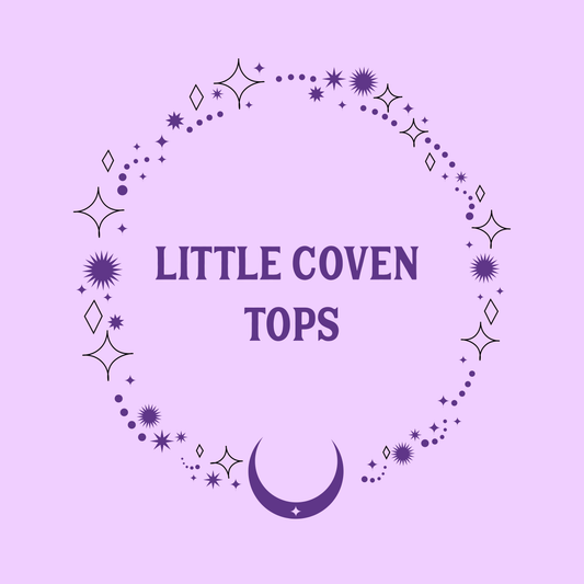 Custom Kids Clothing | Handmade Tops| Custom Tops | Alternative Kids Wear | Witchy Whimsical Clothing | Character