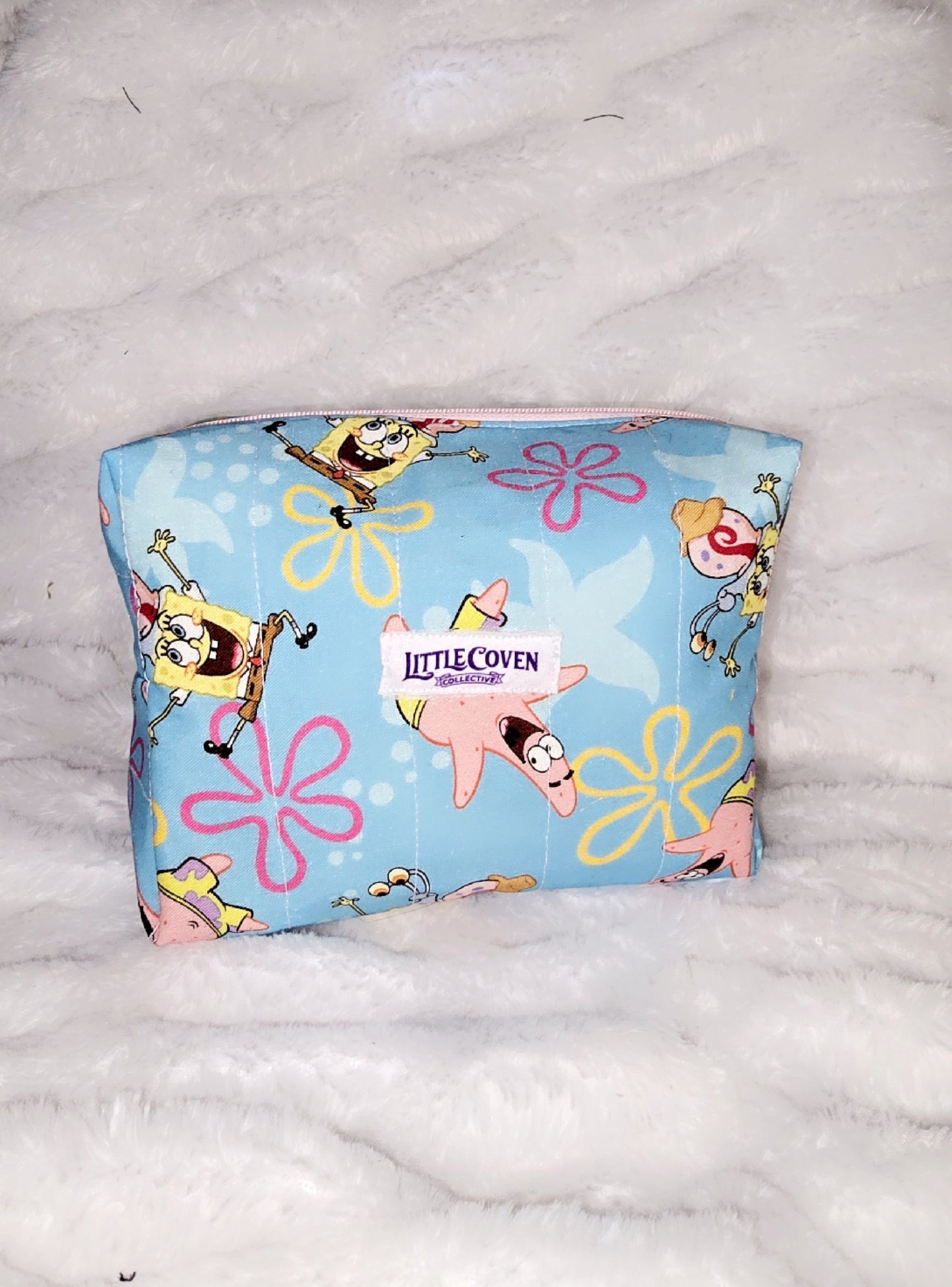 Character Inspired Zipper Pouch | Medium Makeup Bag | Handmade Cosmetic Bag | Kids Travel Pouch | Fun Accessories