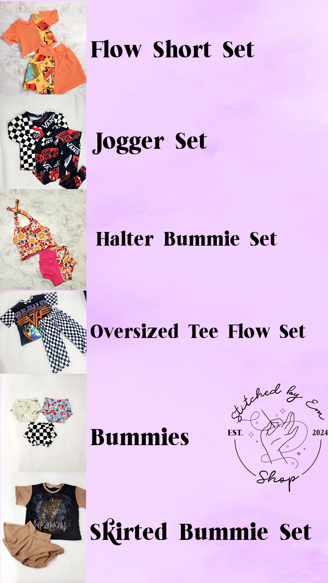 Custom Order Sets & One Pieces: Read Description