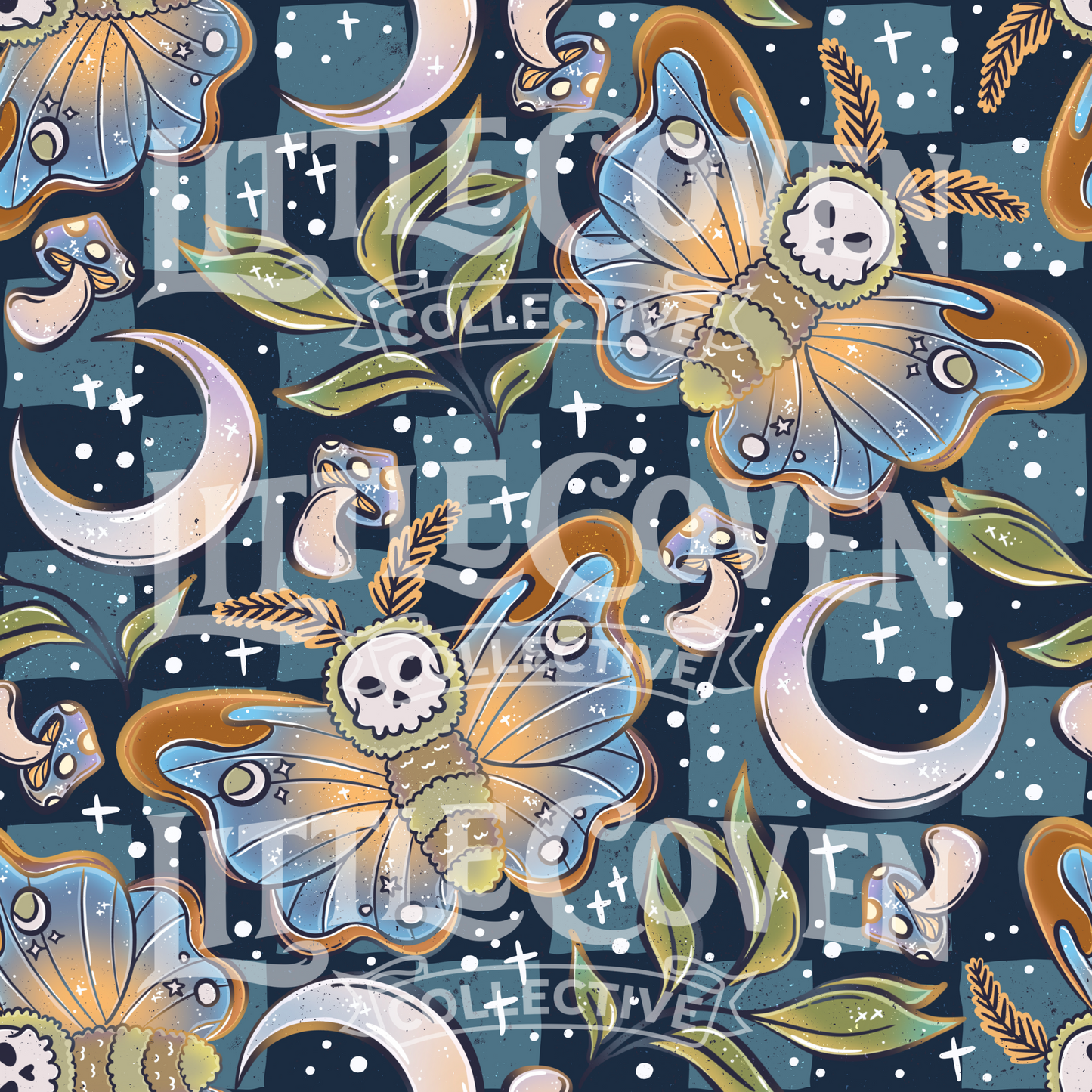 Luna Moth Summer | Handmade Set | Women's Flow Set| Women's Swimsuits | Witchy & Whimsical