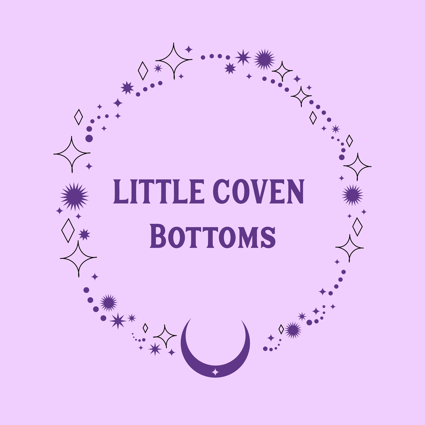 Custom Kids Clothing | Handmade Bottoms | Custom Bottoms | Alternative Kids Wear | Witchy Whimsical Clothing | Character