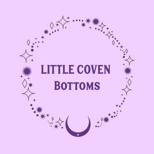 Custom Kids Clothing | Handmade Bottoms | Custom Bottoms | Alternative Kids Wear | Witchy Whimsical Clothing | Character