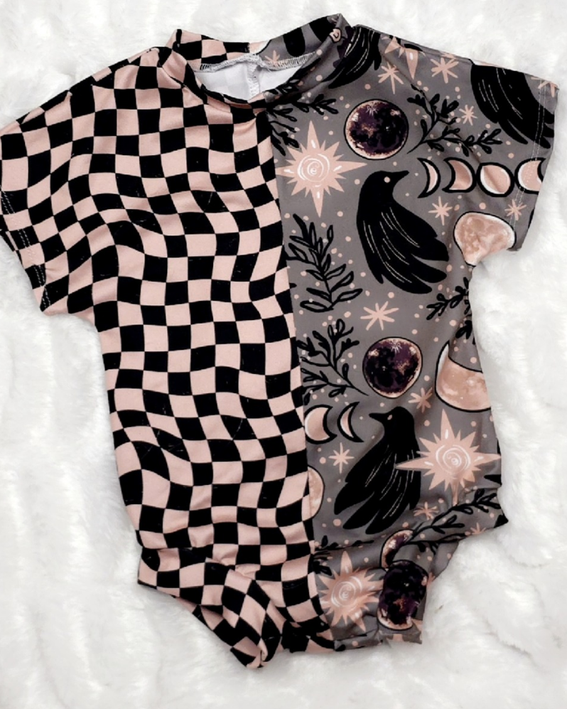 Ostara/Easter Tee Romper| Handmade Tee Romper | Relaxed fit | Witchy Inspired | Easter/ Ostara