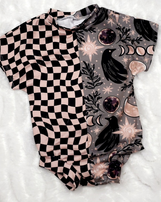 Ostara/Easter Tee Romper| Handmade Tee Romper | Relaxed fit | Witchy Inspired | Easter/ Ostara